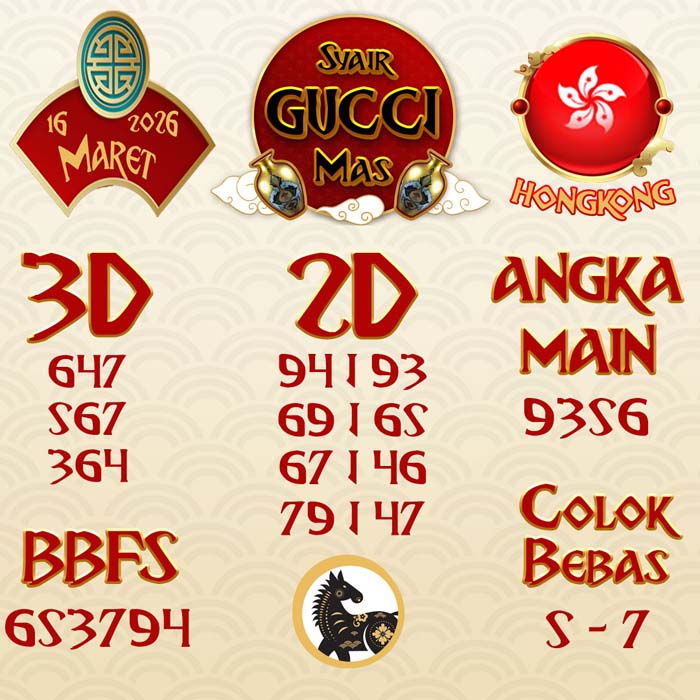 SYAIR HK GUCCI MAS