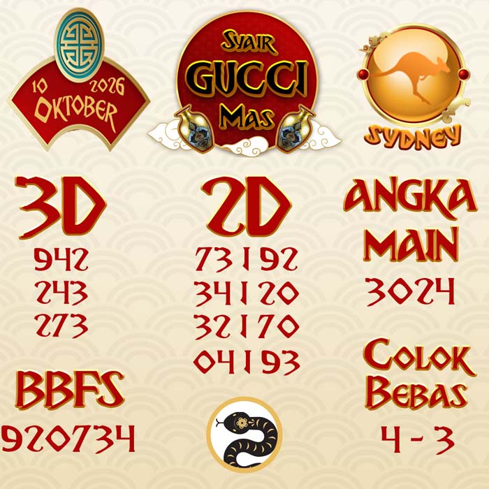 SYAIR SDY GUCCI MAS